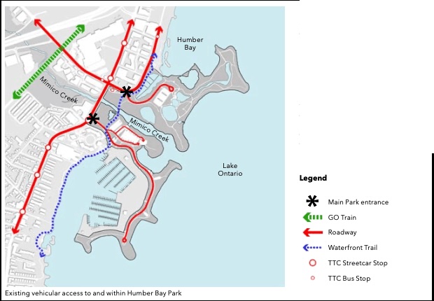 Humber Bay Park Access