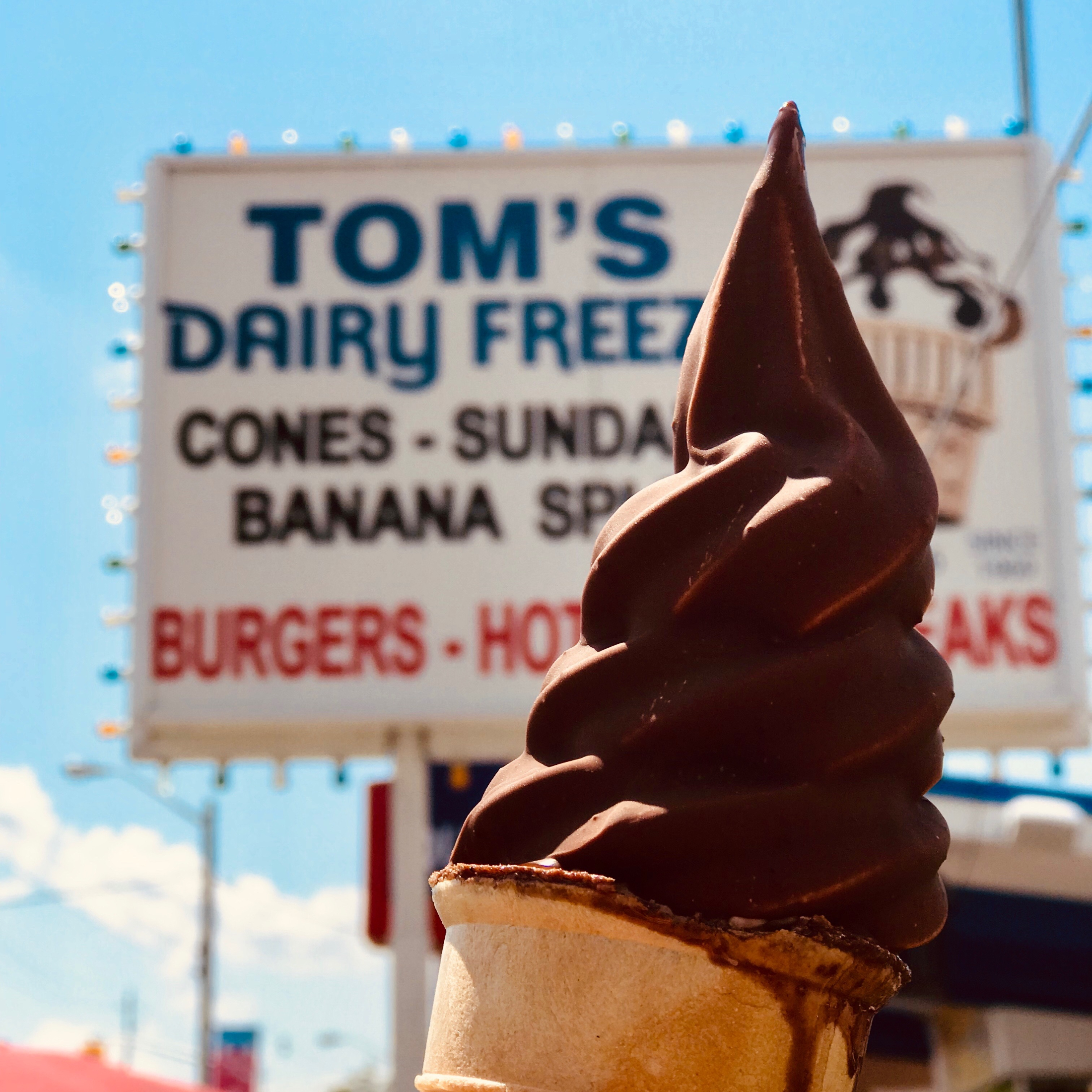 Tom's Dairy Freeze Ice Cream